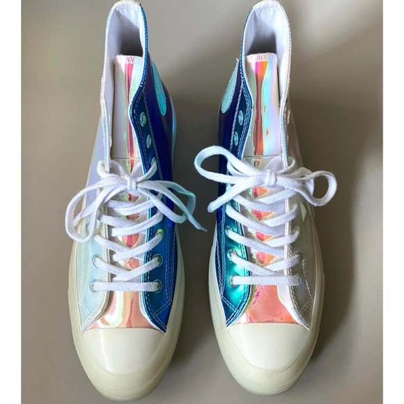 Converse holographic / iridescent Chuck Taylor 70 high-top - Picture 3 of 8